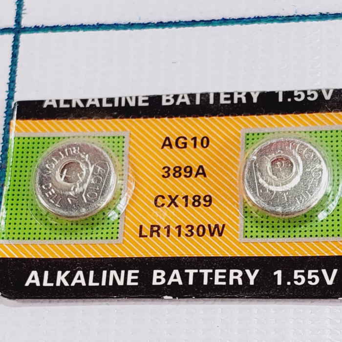 ۲۰۲۵۰۹۲۱_۱۰۲۴۰۵ باتری قرصی AG10 آلکالاین 1.55 TMI - Image 1