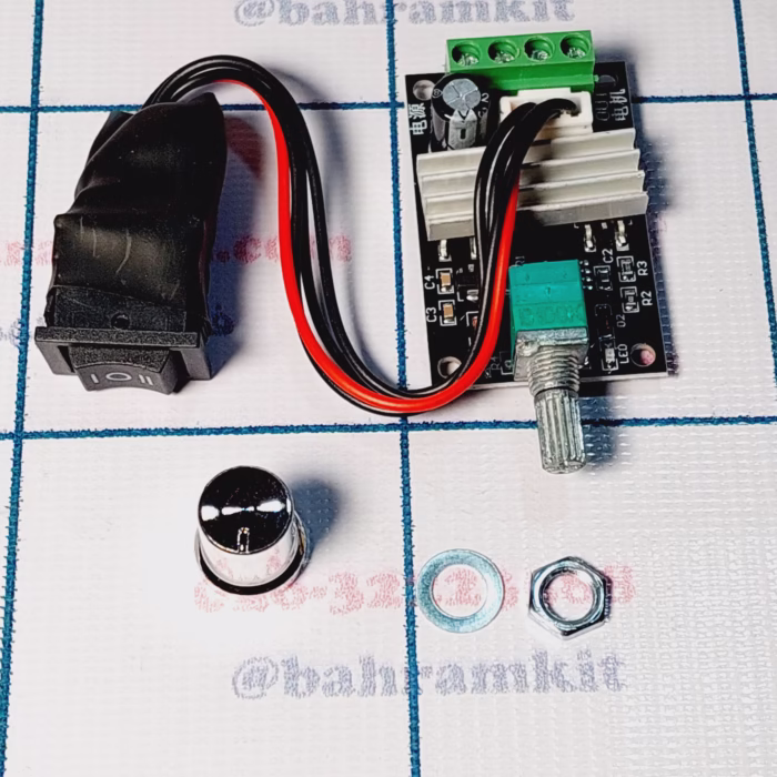 ماژول کنترل دور موتور با کلید چپگرد و راستگرد ماژول کنترل دور موتور با کلید چپ گرد و راستگرد 1203 - Image 1