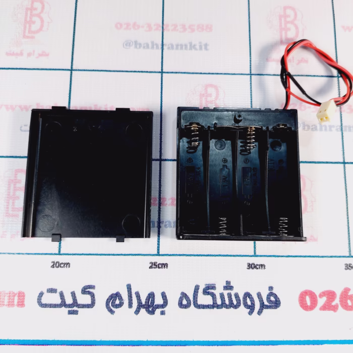 جاباتری قلمی قلم 4 تایی درب دار با سوکت وکلید - Image 1