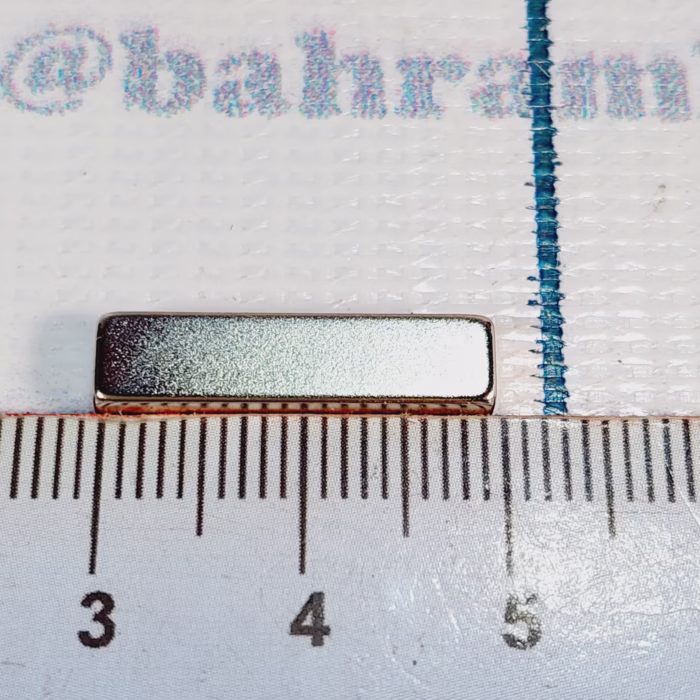 آهنربا بلوکی نئودیمیم 20x5x3 - Image 1