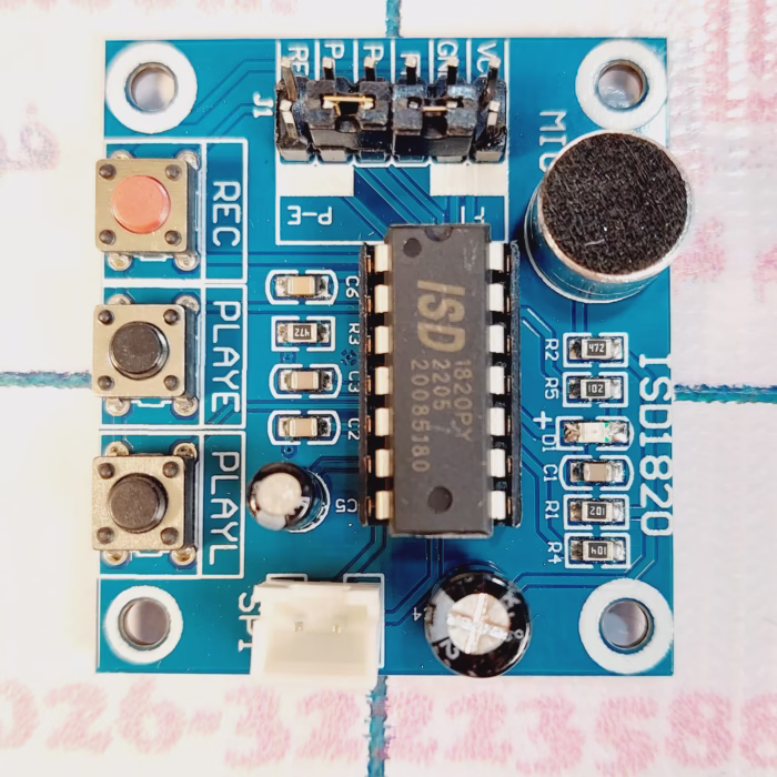 ماژول ضبط صدا  ISD1820 با بلندگو - Image 2