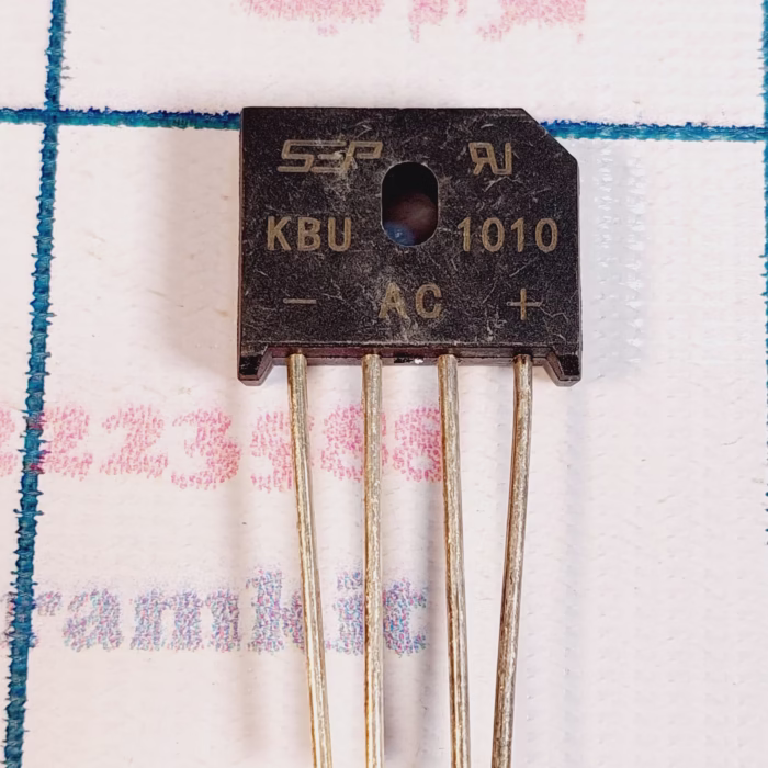 kbu1010 دیود بریج 10A 1000Vشانه ای - Image 1