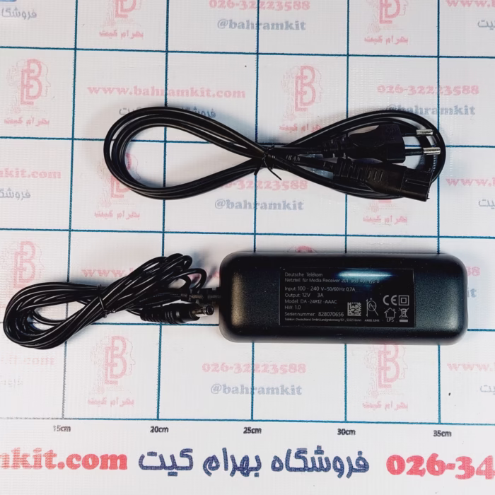 آداپتور 12 ولت 3 آمپر سوئیچینگ سیمدار - Image 1