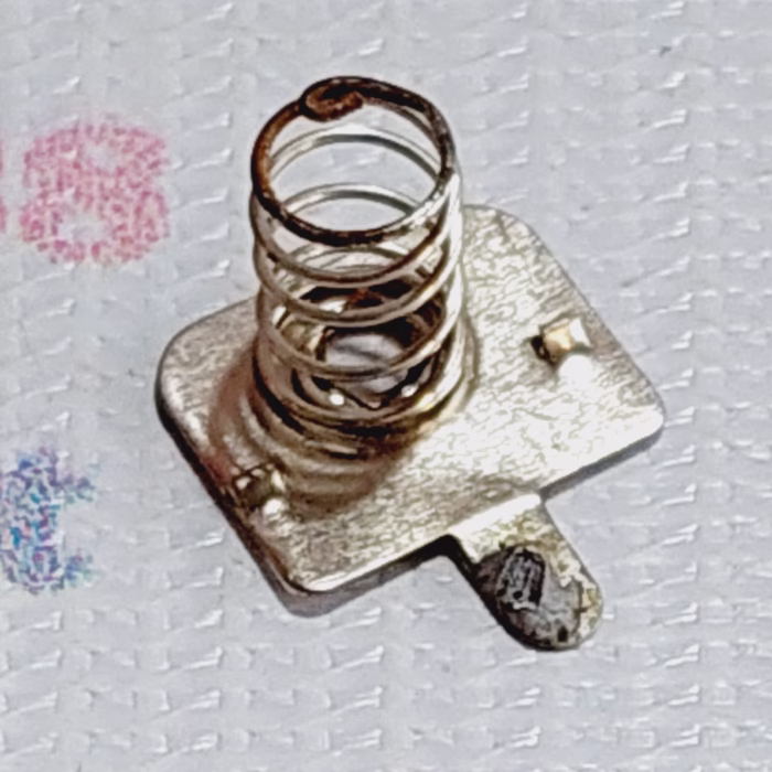 ۲۰۲۶۰۱۲۸_۱۲۰۹۵۵ سوکت فنری جا باتری تکی منفی - Image 1