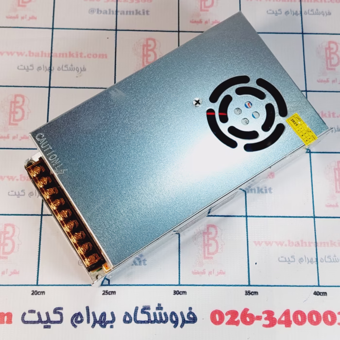 آداپتور صنعتی سوئیچینگ 12 ولت 20 آمپر فن دار MAX - Image 2