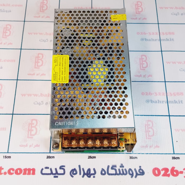 آداپتور صنعتی سوئیچینگ 12 ولت  10 آمپرMAX - Image 1