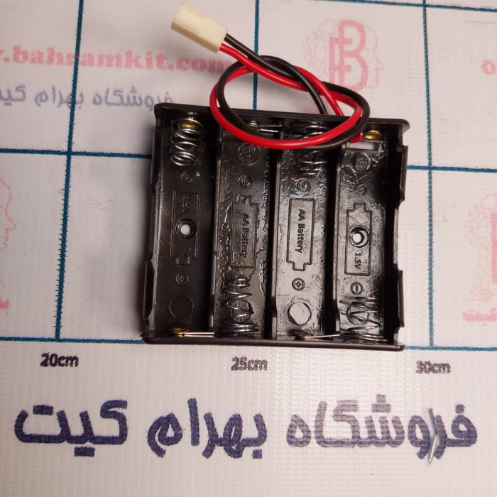 جاباتری قلمی 4 تایی مشکی پشت تختت سوکت دار - Image 1