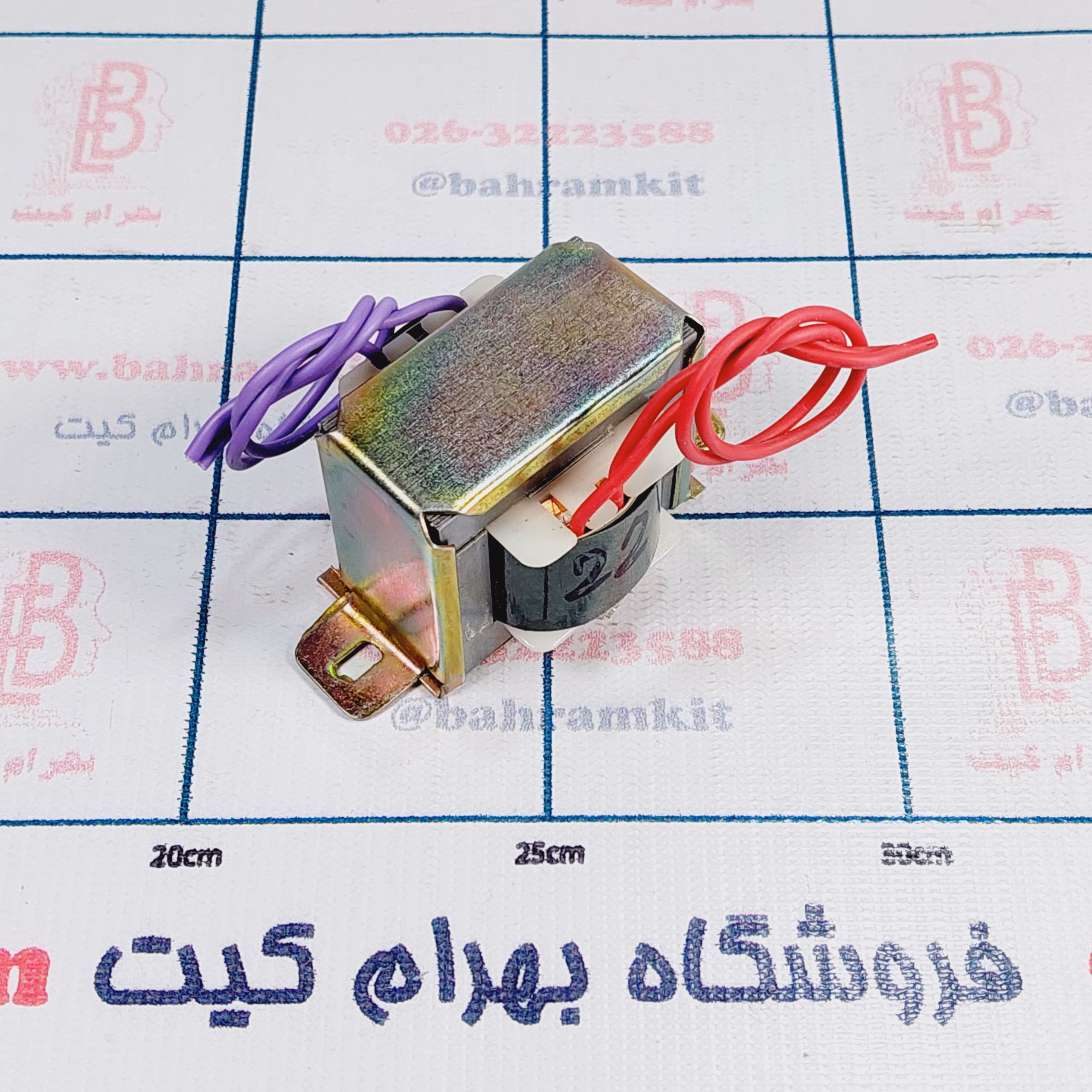 ترانس 12 ولت ترانس 220 به 12 ولات AC - 1A ( 2 سیم ) - Image 1